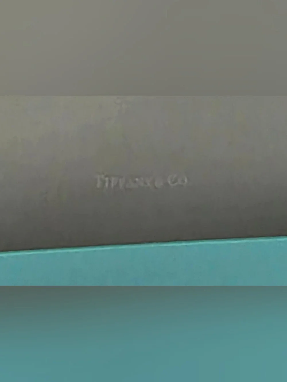 Tiffany & Co. Signature Blue Leather Eyewear Case and Silky Lens Cleaning Cloth